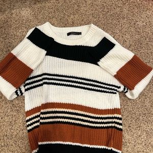 Fall striped sweater